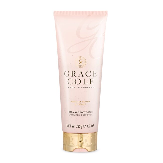 Vanilla blush & peony radiance body scrub 225 Gram