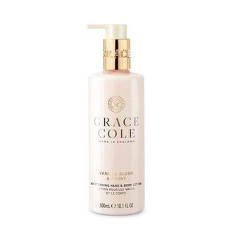 Grace Cole Vanilla blush & peony hand & body lotion 300 Milliliter