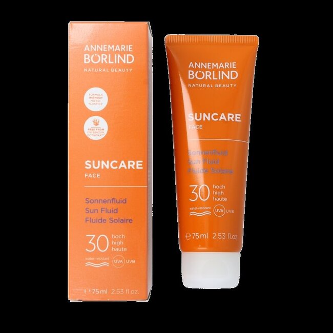 Fluide solaire visage Borlind SPF30 bio 75 ml