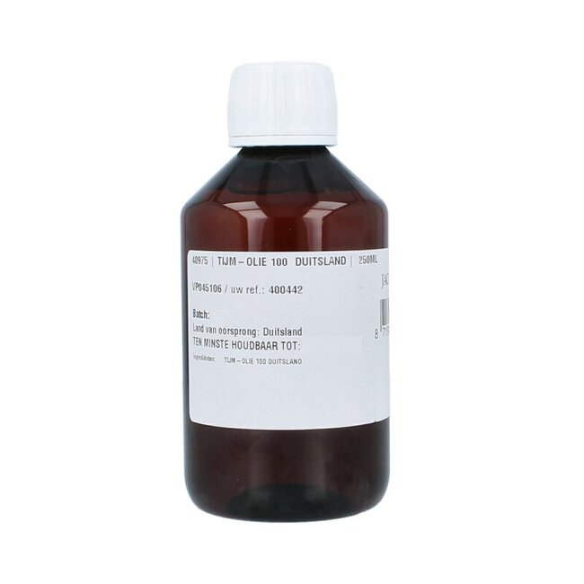 Tijm olie 100 250 Milliliter