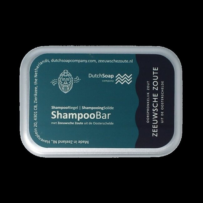 Shampoo bar in aluminium travel case 1 Stuks