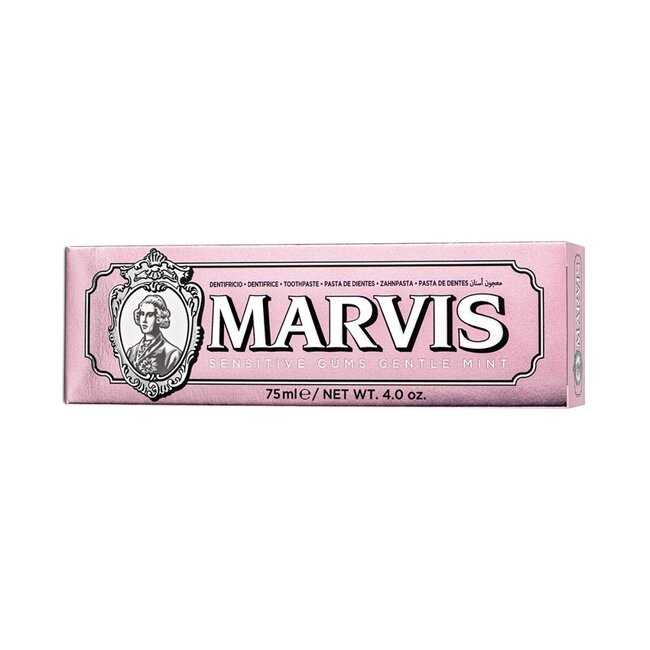 Toothpaste sensitive gums gentle mint 75 Milliliter