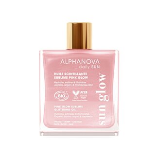 Alphanova Sun Alphanova Sun Huile scintillante Sublime Pink Glow bio 50 ml
