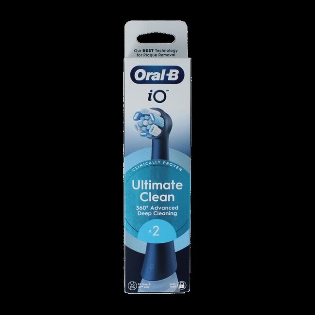 Opzetborstels ultimate clean black 2 Stuks