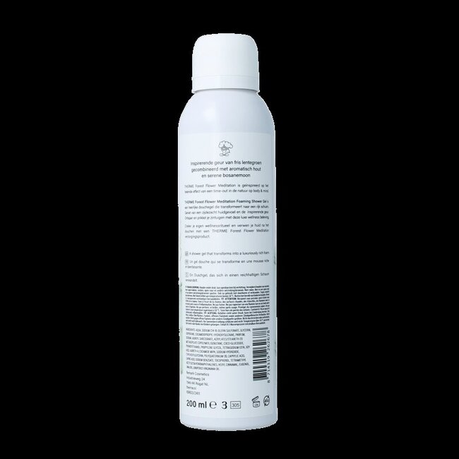 Therme Forest Flower Meditation Gel Douche Moussant 200 ml