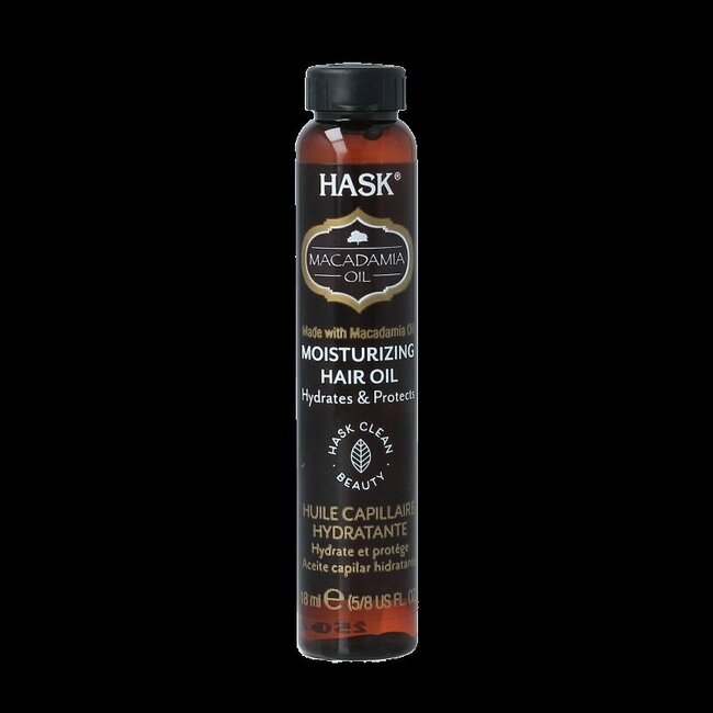 Macadamia oil moisturising shine oil 18 Milliliter