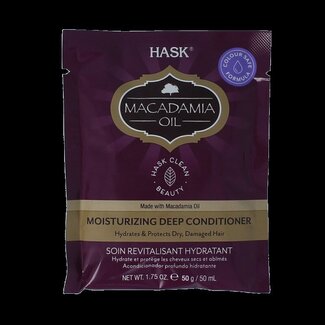 HASK HASK Après-shampooing hydratant profond à l'huile de macadamia 50 ml