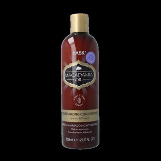 HASK Après-shampooing hydratant à l'huile de macadamia HASK 355 ml