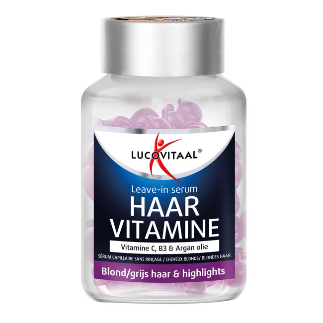 Haar vitamine blond/grijs haar & highlights 25 Capsules