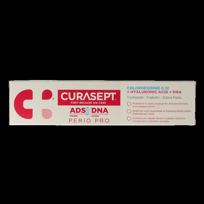 ADS DNA Perio Pro 712 CHX 0,12% + HA tandpasta 75 Milliliter