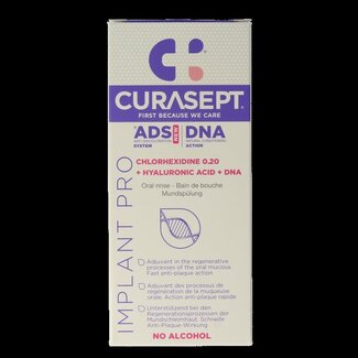 Curasept Curasept ADS DNA Implant Pro CHX 0,20% + HA bain de bouche 200 ml