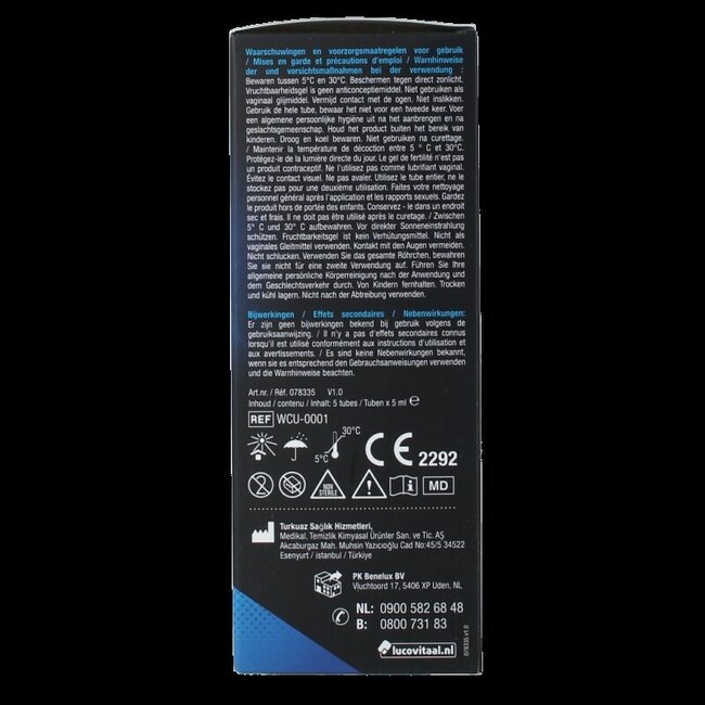 Lucovitaal Gel de Fertilité 5 ml 5 Pièces