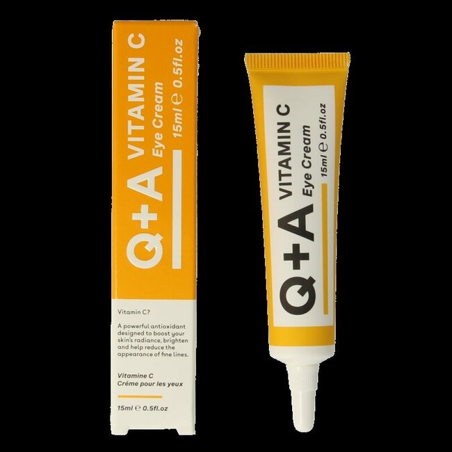 Q+A Vitamine C eye cream 15 Milliliter
