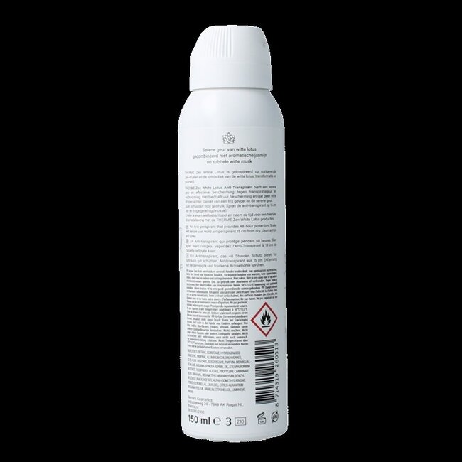 Anti-transpirant Therme Zen White Lotus 150 ml