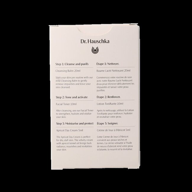 Dr. Hauschka Kit essentiels à l'abricot pour peau sèche 1 pièce