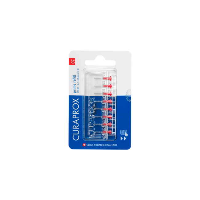 Curaprox CPS 07 prime refill ragers 8x 1 Set