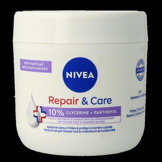 Nivea Nivea Repair & Care Crème corps sans parfum peaux sensibles 400 ml