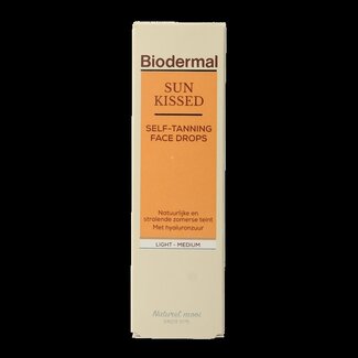 Biodermal Biodermal Sunkissed gouttes autobronzantes visage 30 ml