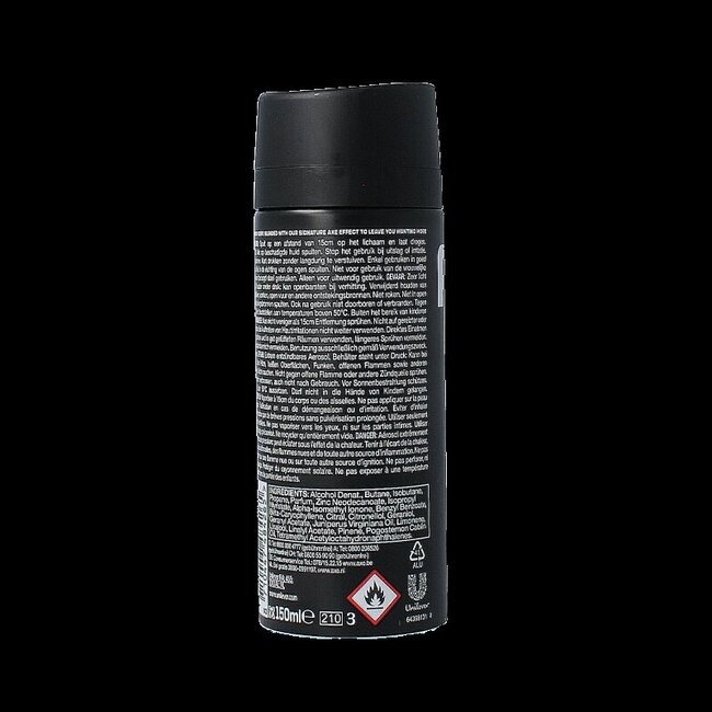 AXE Déodorant bodyspray black 150 ml