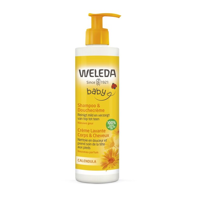 Calendula shampoo & douchecreme bio 400 Milliliter