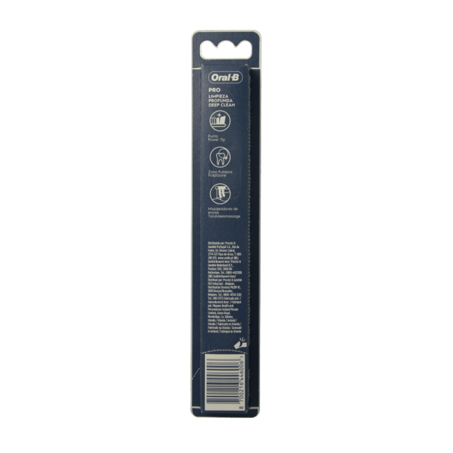 Brosse à dents manuelle Oral B Pro 1 Clean Noire 1 pièce