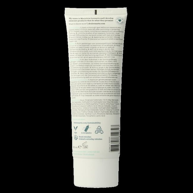 Drs Leenarts Suncare SPF50 100 millilitres