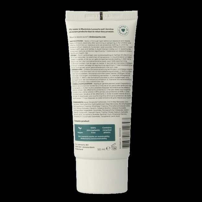 Drs Leenarts Suncare SPF50 50 Milliliter