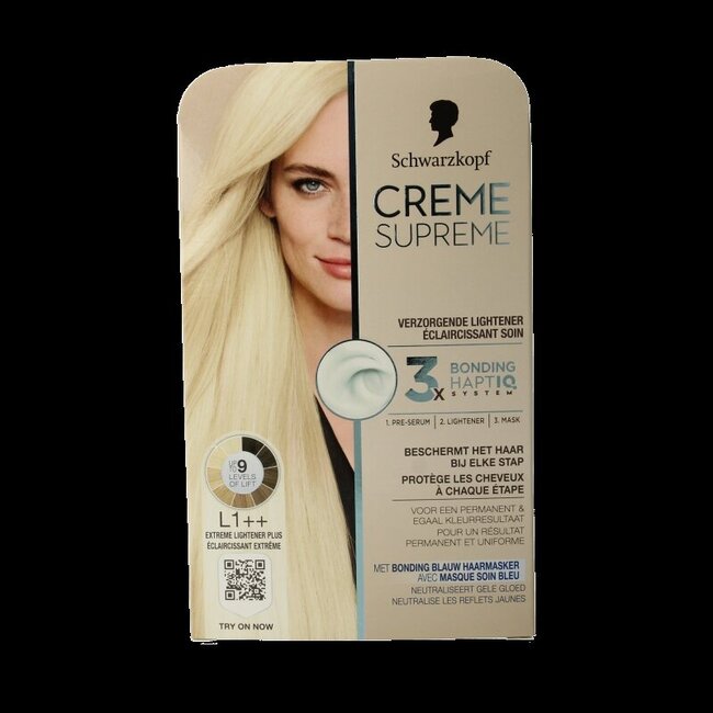 Schwarzkopf Creme supreme L1++ lightener 1 Stuks