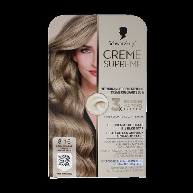 Creme supreme 8-16 blond 1 Stuks