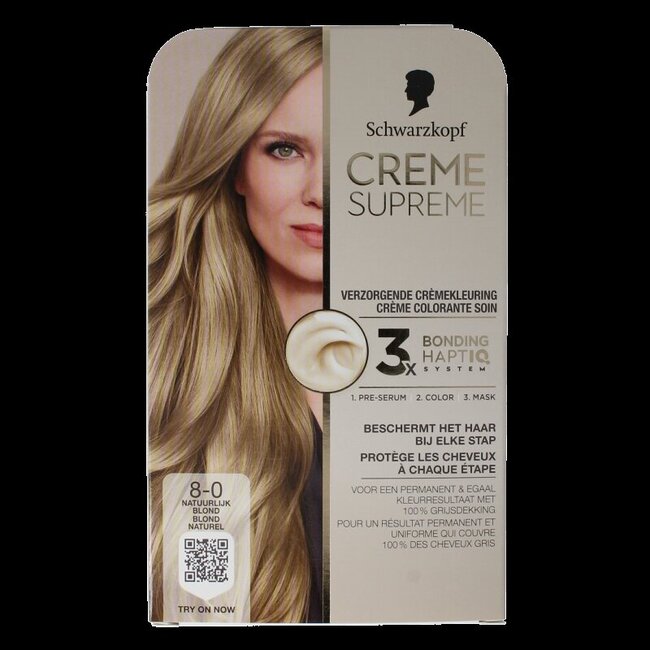 Creme supreme 8-0 blond 1 Stuks