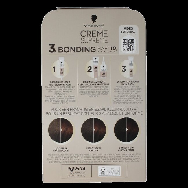 Schwarzkopf Crème Supreme 5-60 Brun 1 Pièce