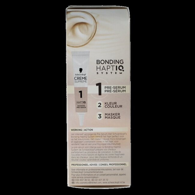 Schwarzkopf Crème Supreme 10-19 Blond Clair 1 Pièce