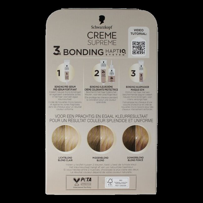 Schwarzkopf Creme Supreme 10-0 blond clair 1 pièce