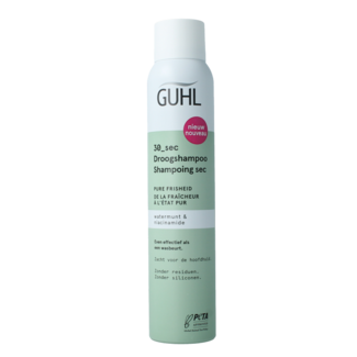 Guhl Droogshampoo 30sec pure frisheid 200 Milliliter