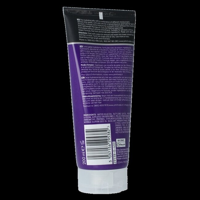 John Frieda Dream curls advanced hydrating jelly 200 Milliliter