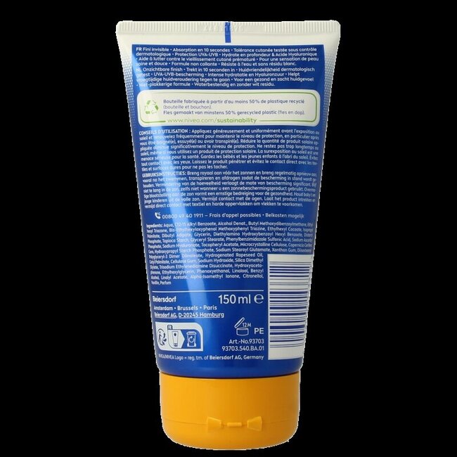 Nivea Sun Protect & Hydrate Invisible Touch SPF50 150 ml