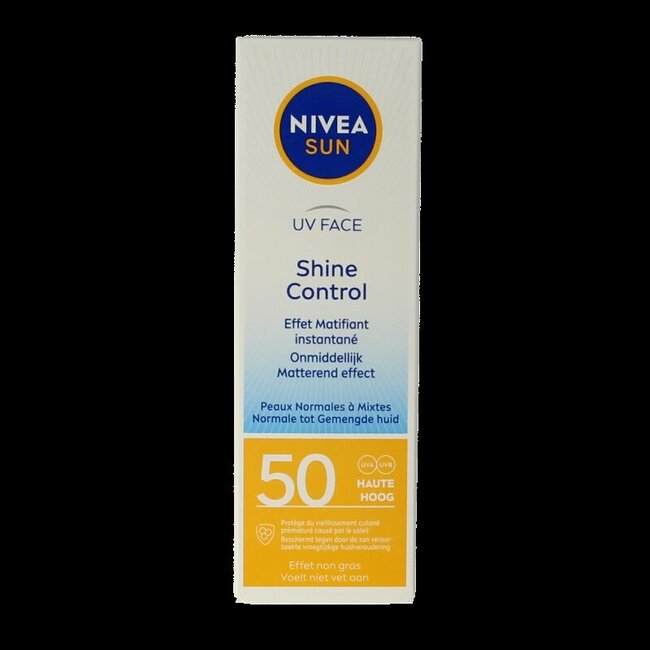 Nivea Sun uv face shine control SPF50 50 Milliliter