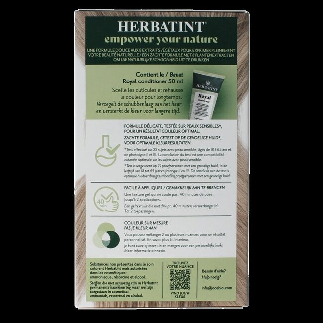 Herbatint 8N blond clair 170 Millilitres