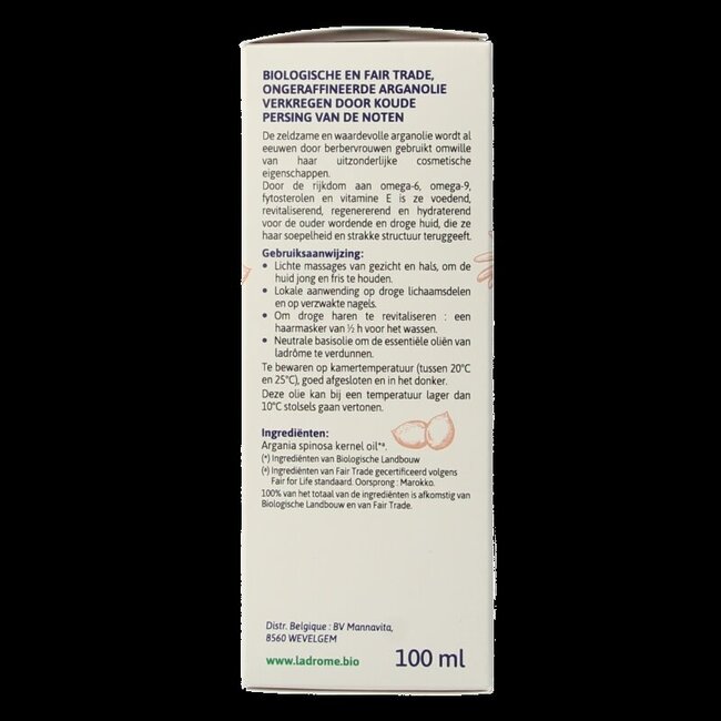 Ladrome Argan olie 100 Milliliter