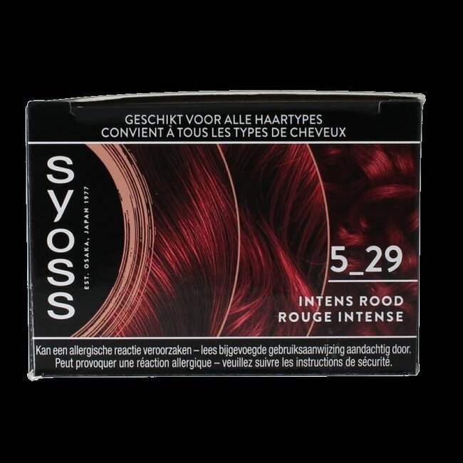Syoss Permanent color 5-29 intens rood 1 Set