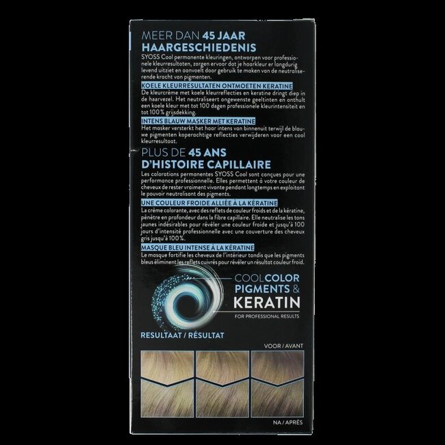Syoss Permanent cool color 7-46 middenblond 1 Set