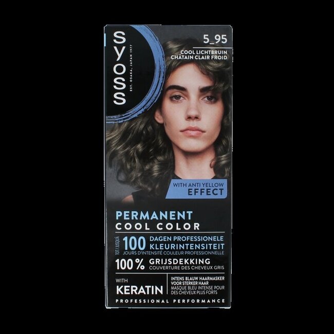 Permanent cool color 5-95 lichtbruin 1 Set