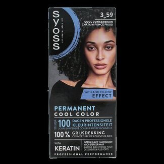 Syoss Syoss Permanent Cool Color 3-59 Châtain Foncé 1 Pièce