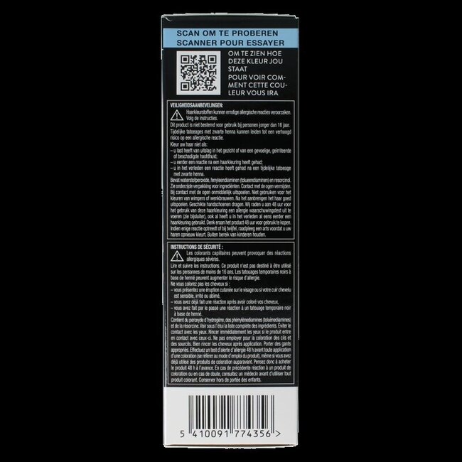 Syoss Permanent cool color 3-59 donkerbruin 1 Stuks