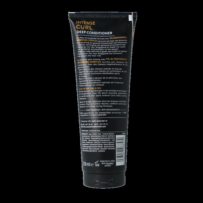 Syoss Après-shampooing Intense Curl 250 ml