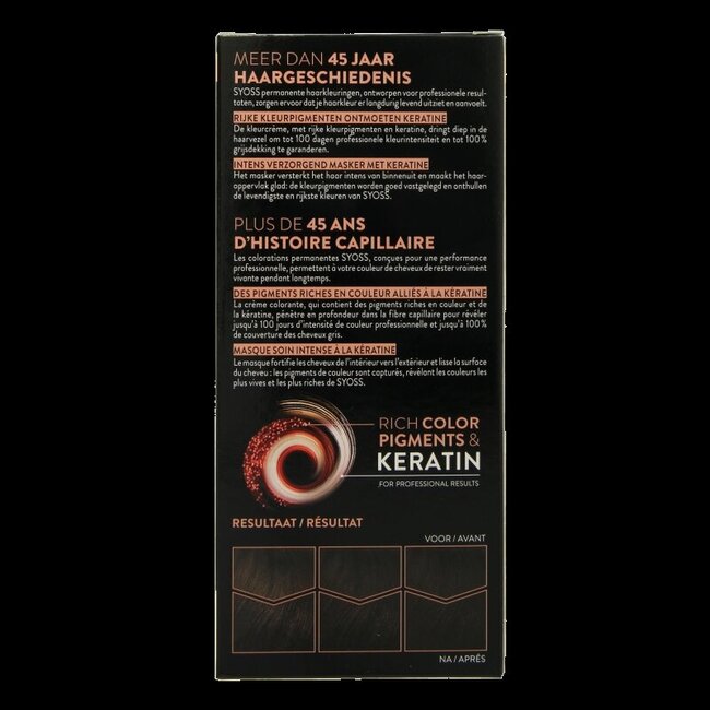 Syoss Color baseline 2-1 zwart bruin 1 Set