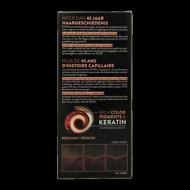 Syoss Colors baseline 3-3 dark violet 1 Set