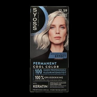 Syoss Colors 12-59 platina cool blonds 1 Set