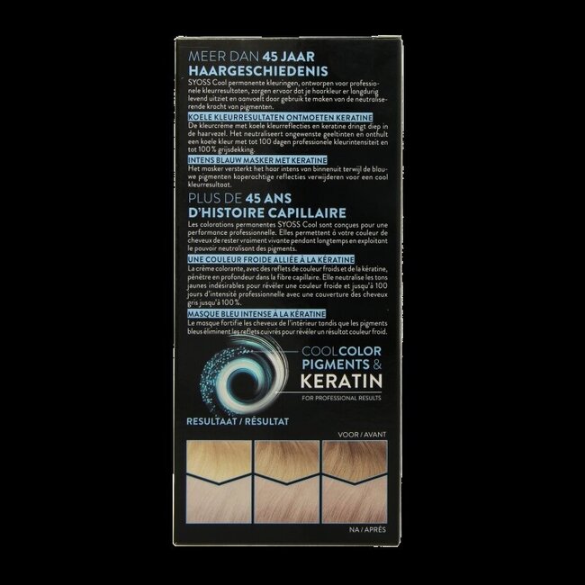 Syoss Colors 12-59 Blond Platine Froid 1 Kit