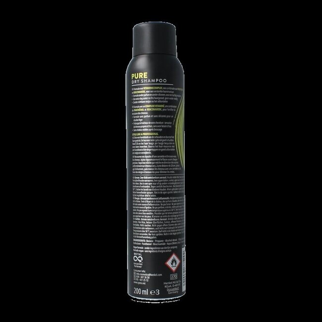 Syoss Droogshampoo pure fresh 200 Milliliter